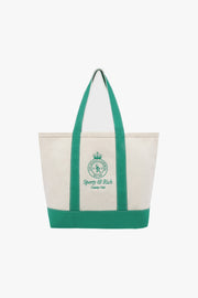 Crown Logo Embroidered Tote Bag