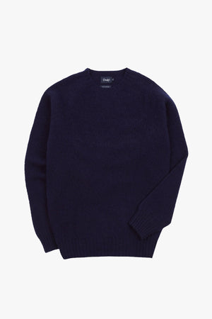 BRUSHED SHETLAND CREWNECK