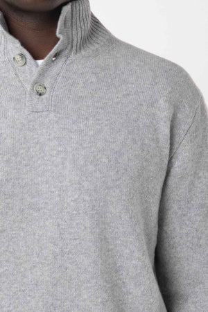 Manifattura Merino/Cashmere Open Collar Shirt