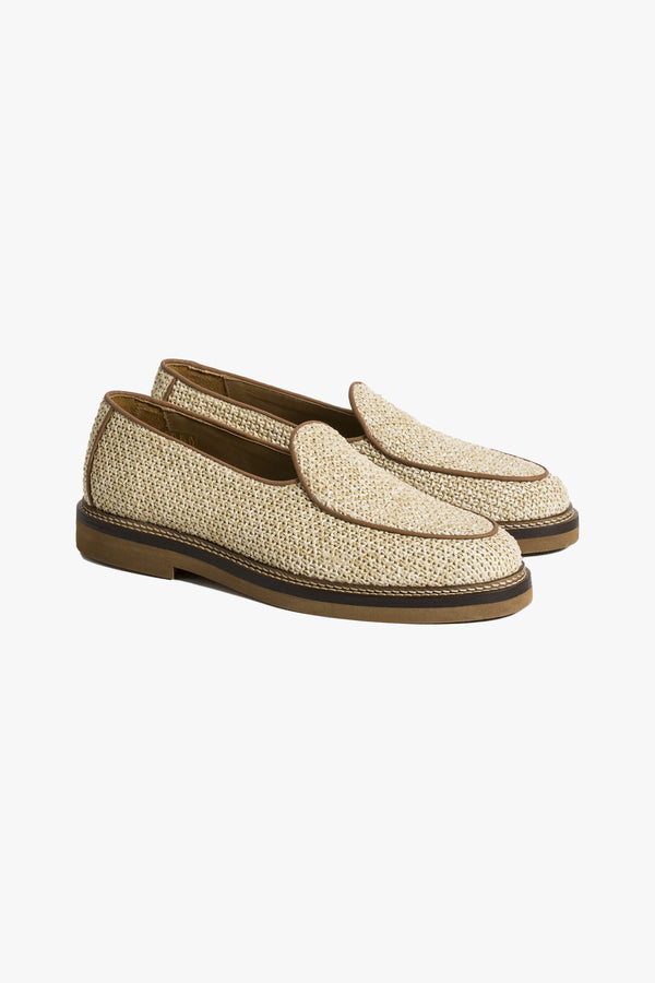 Lex Raffia Loafer