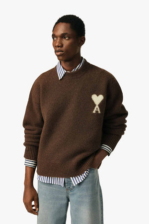 AMI DE COEUR ALPACA POLO SWEATER