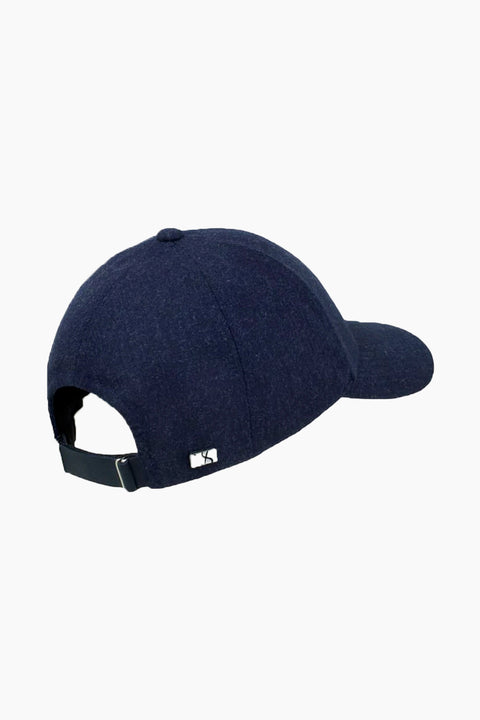 Dark Navy Wool Caps