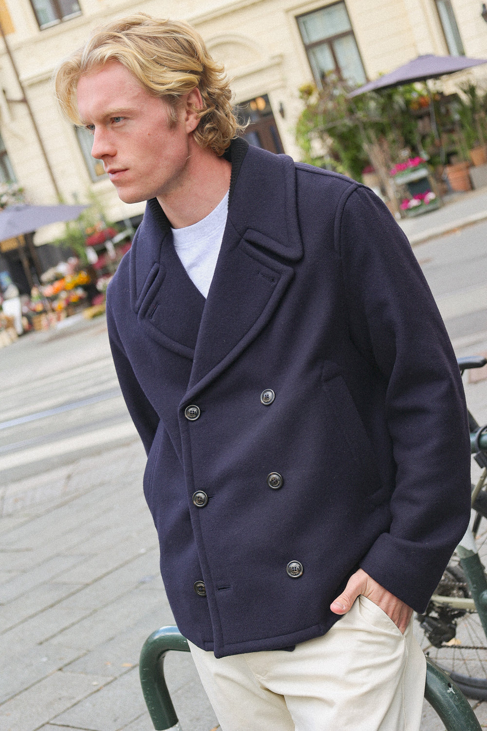 Harold Wool Peacoat