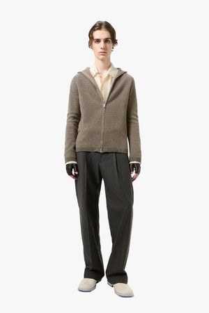 Line Zip Cardigan
