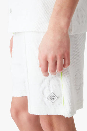 Towelling Monogram Shorts