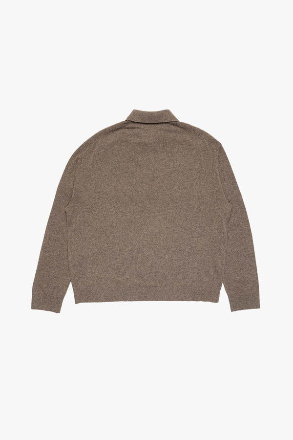 Wool Knit Polo