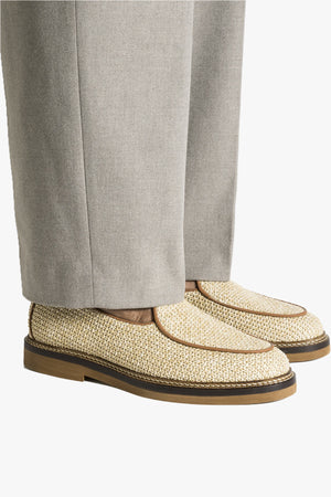 Lex Raffia Loafer