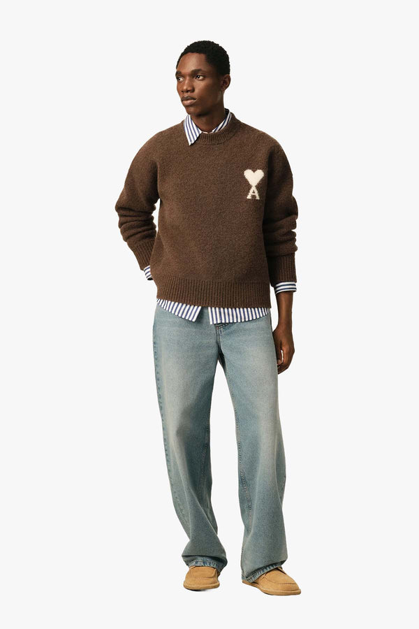 AMI DE COEUR ALPACA POLO SWEATER