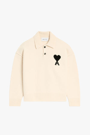 AMI DE COEUR POLO SWEATER
