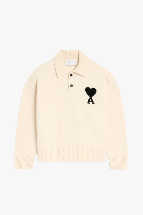 AMI DE COEUR POLO SWEATER