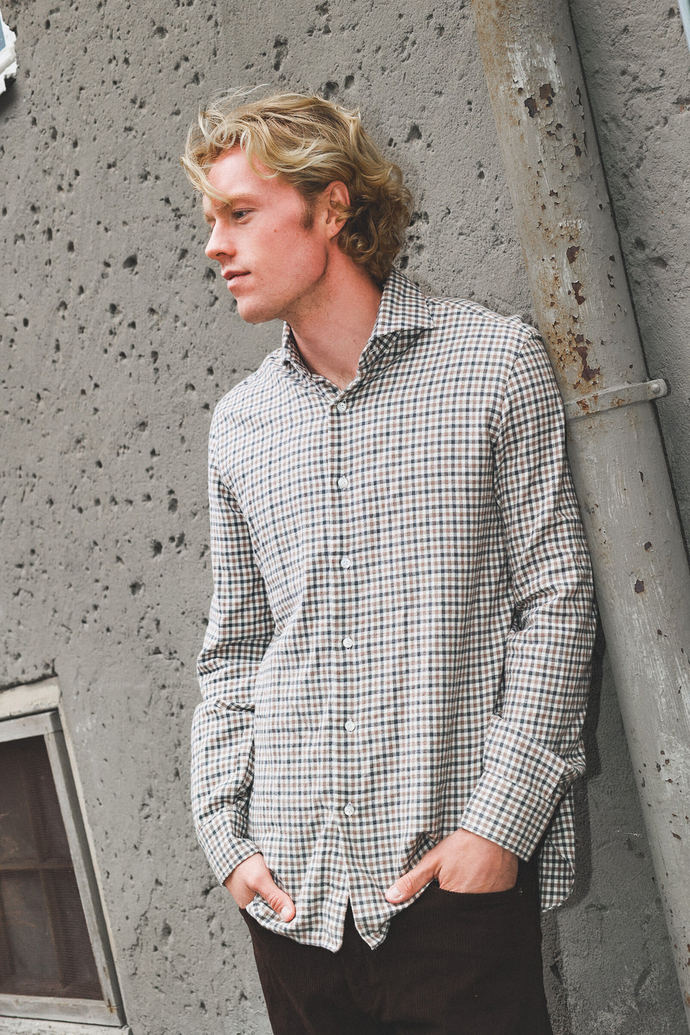 Checked Flannel Shirt