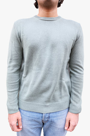 Wool Cashmere Crewneck Sweater