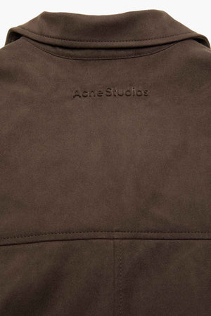 Faux Suede Overshirt