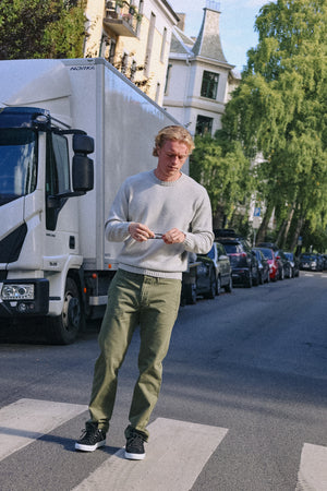 Wool/Cashmere Crewneck