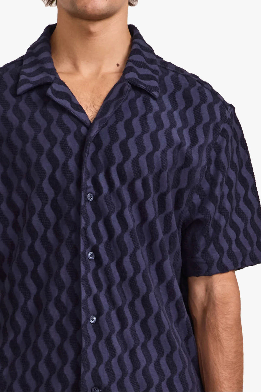 Roberto Jacquard Terry SS Shirt