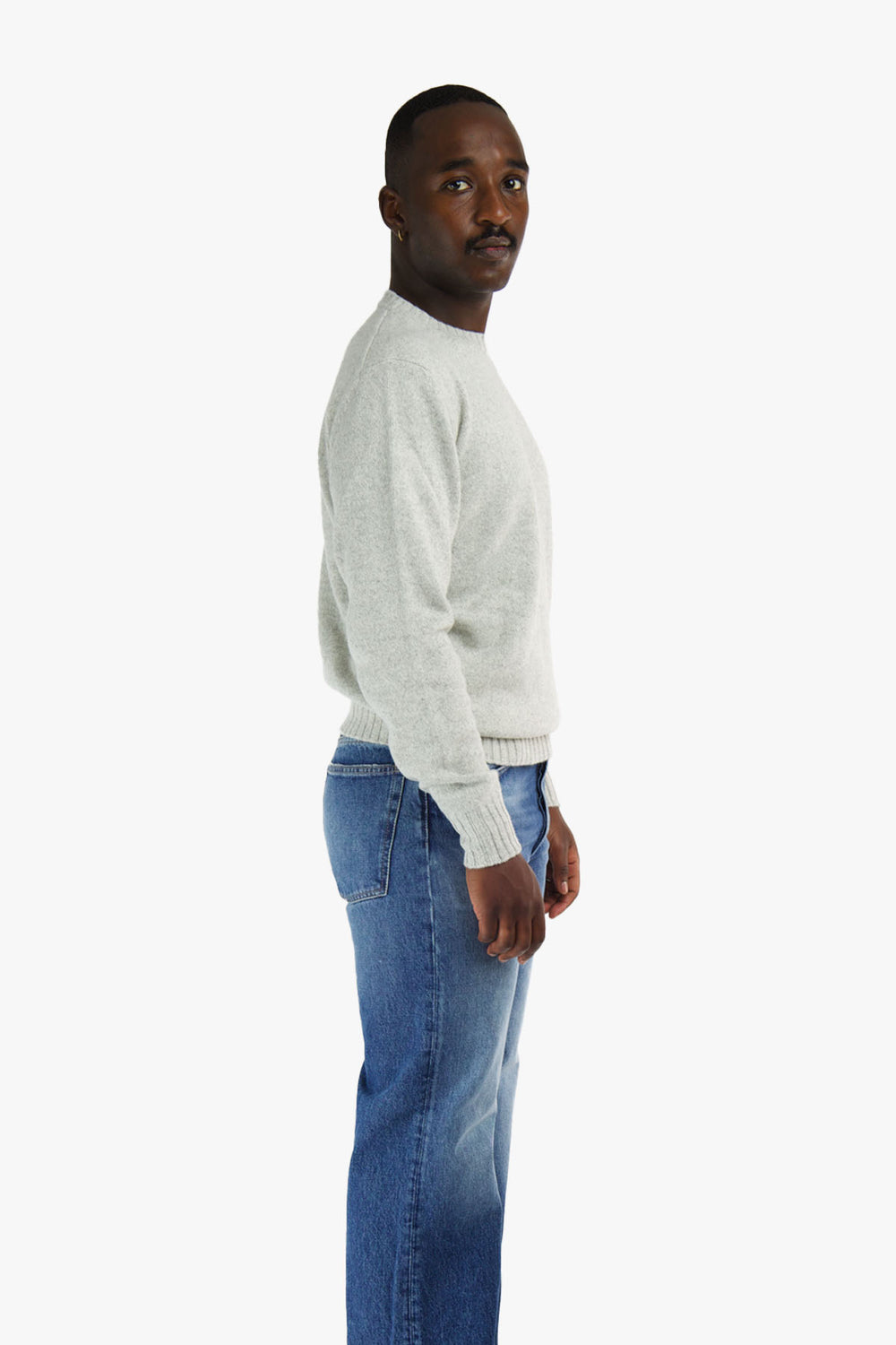 Crewneck Wool Cashmere