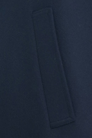 Gilet Lined Wool Coat