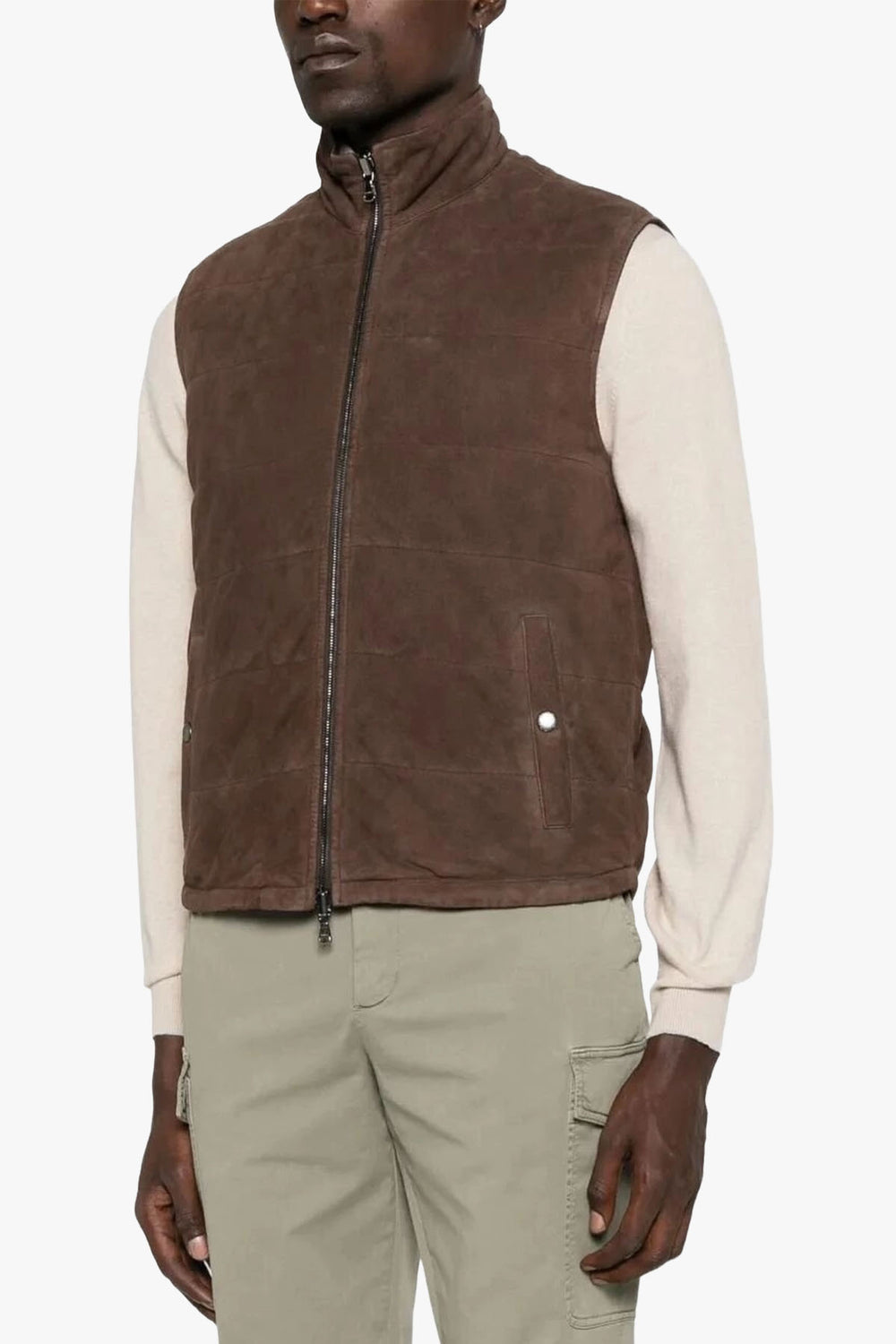 Kent Reversible Suede Vest