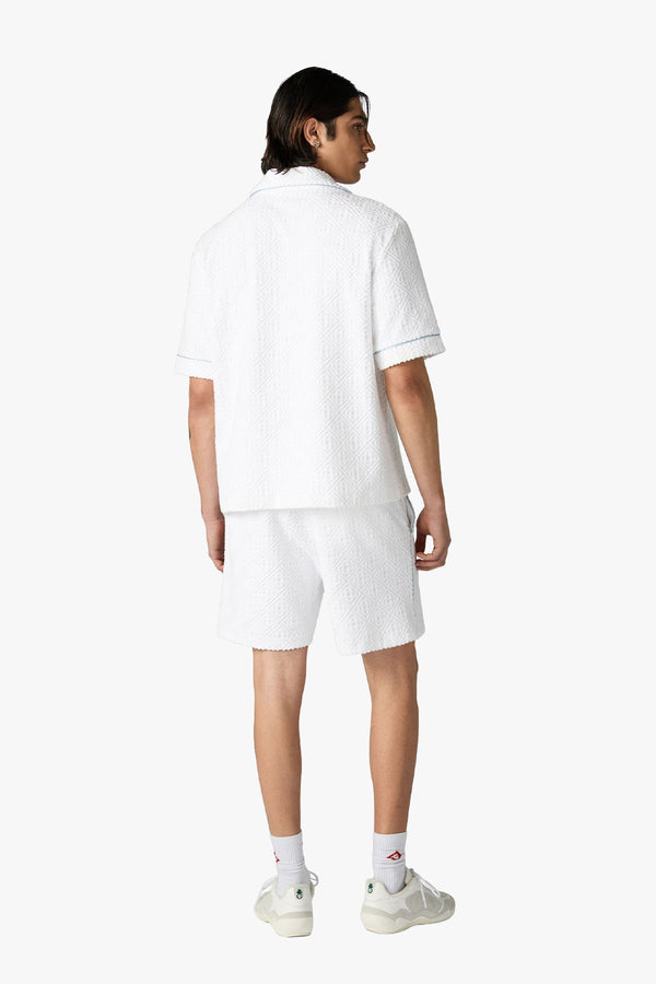 TOWELLING MONOGRAM SHIRT