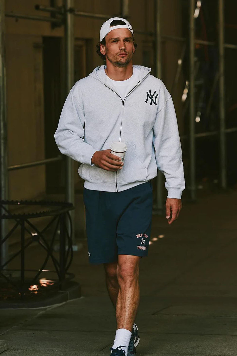 Heritage Yankees Serif Zip Hoodie