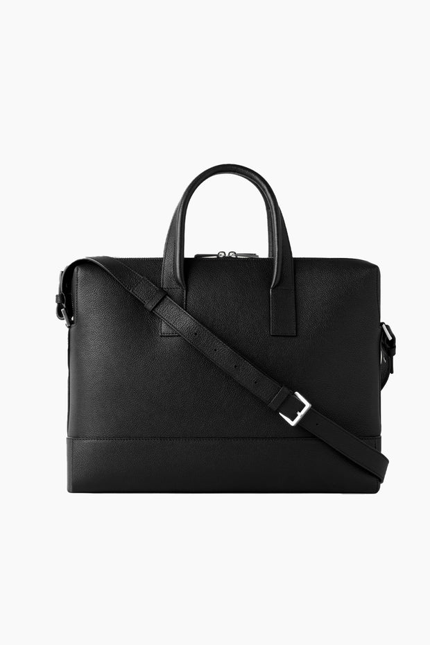 Farringdon Briefcase Small Pebble Grain