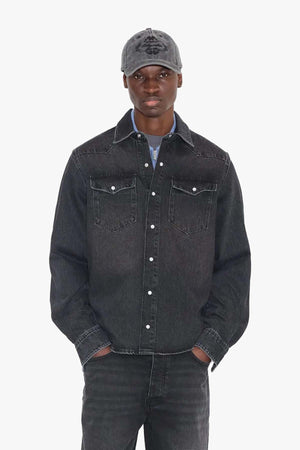 Slim Denim Shirt
