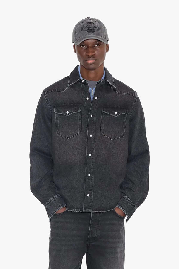Slim Denim Shirt