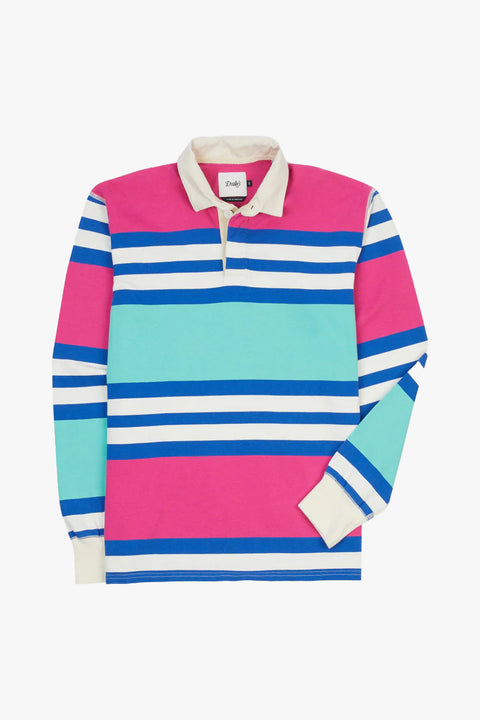 LS STRIPE RUGBY SHIRT