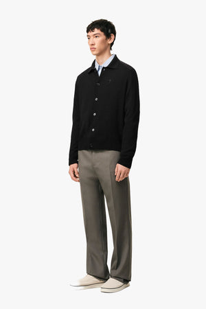 SHIRT COLLAR CARDIGAN
