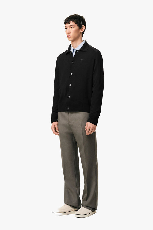 SHIRT COLLAR CARDIGAN