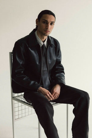 Short Leather Jacket