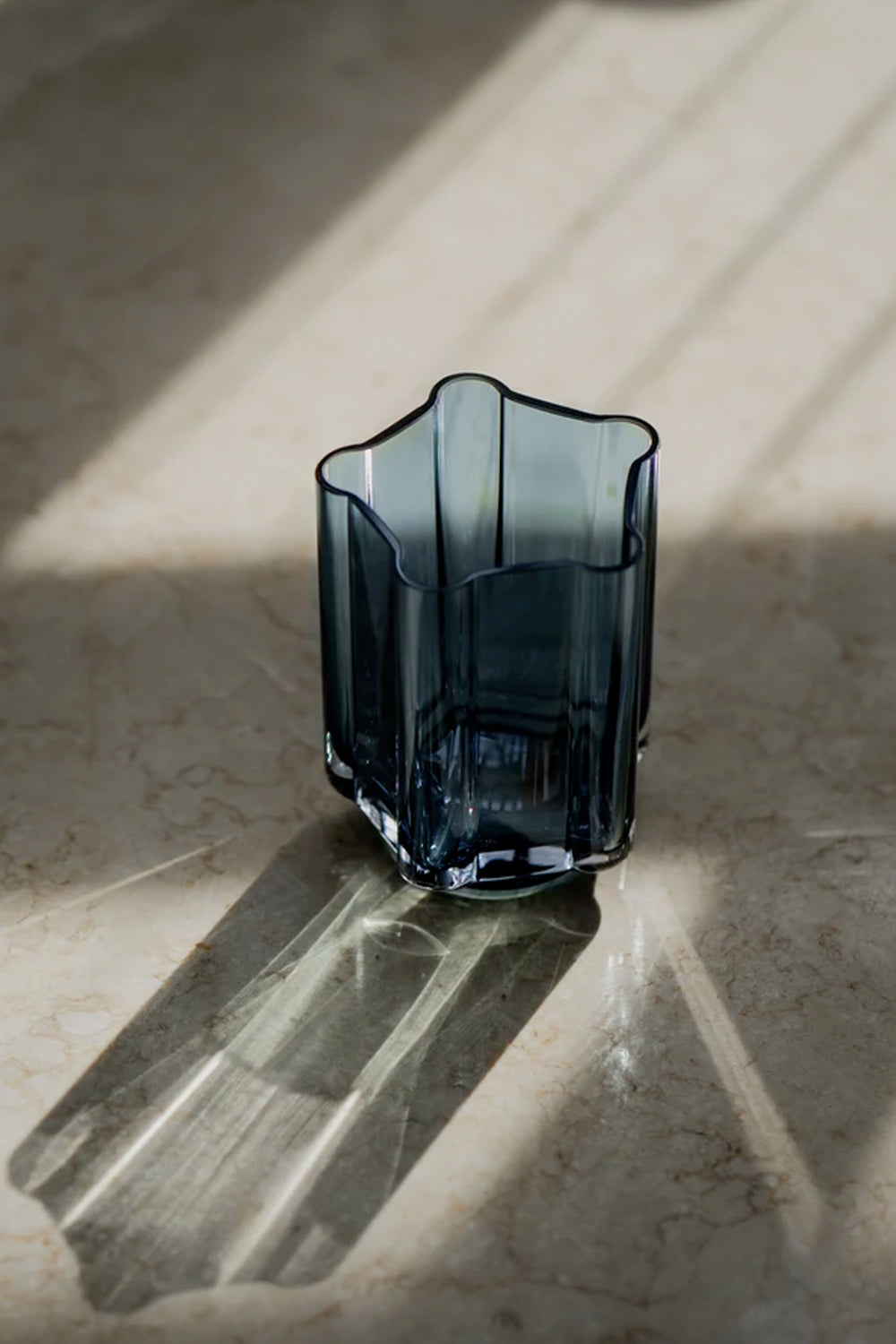 Small Funky Light Rounded Vase