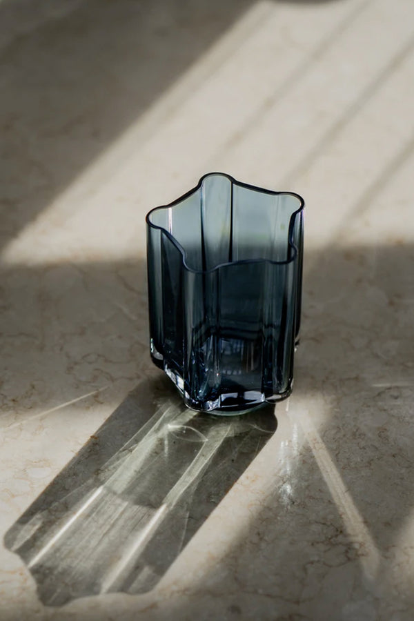 Small Funky Light Rounded Vase