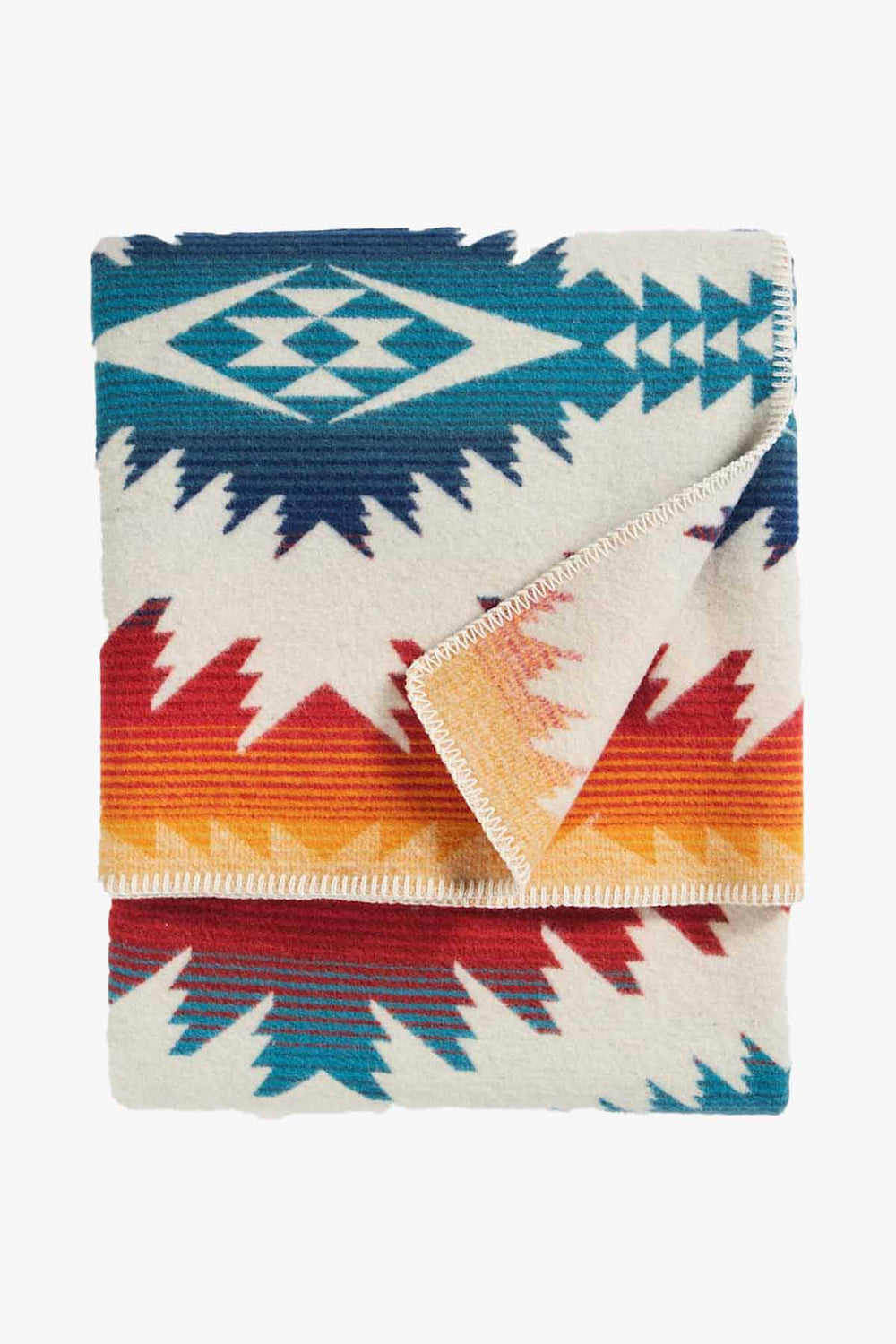 Jacquard Unnapped Wool Robe