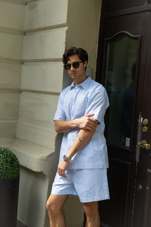 Striped Short Sleeve Shirt