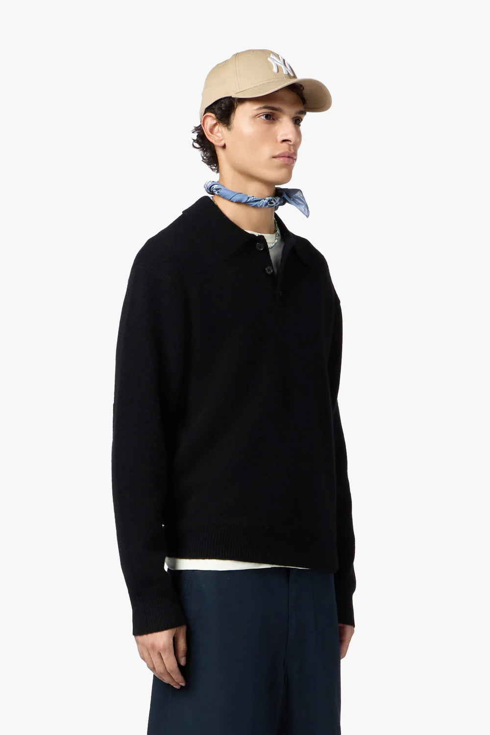 Allday Cashmere Polo