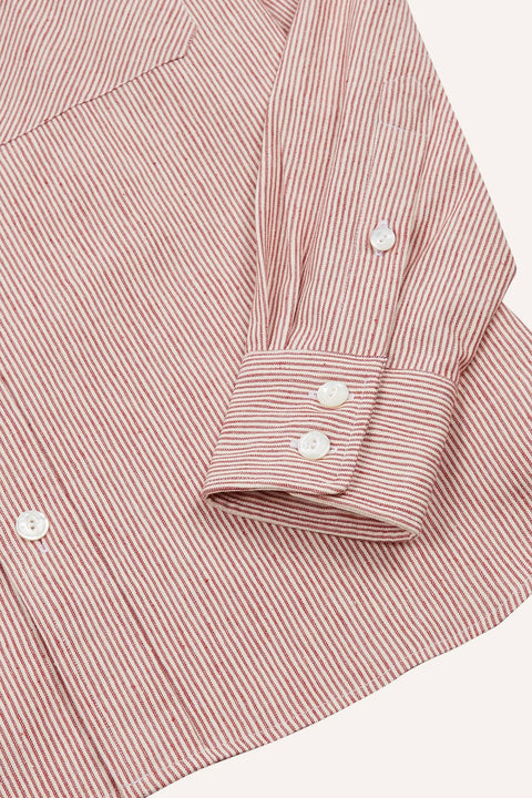 BRUSHED HERRINGBONE WESTERN SHIRT