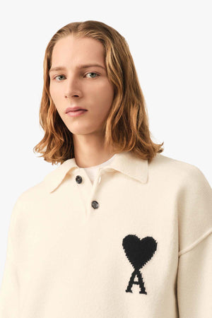AMI DE COEUR POLO SWEATER