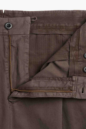 Brushed Cotton Tapered Fit Pant