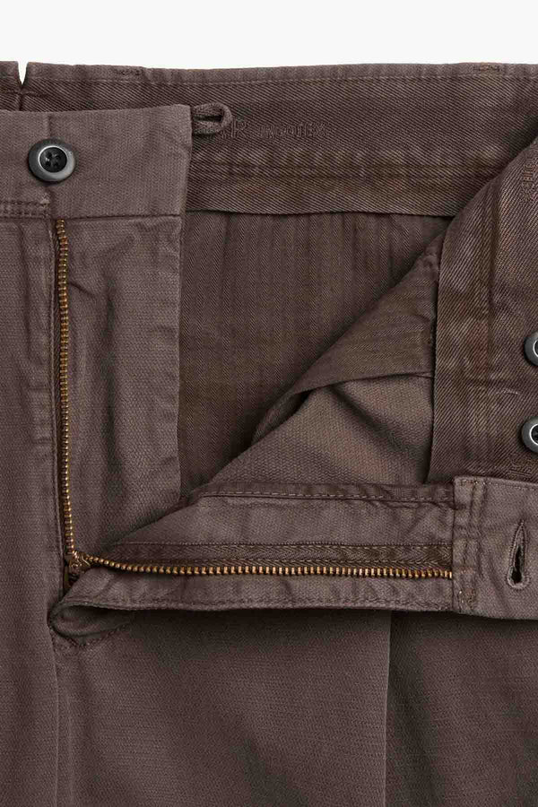 Brushed Cotton Tapered Fit Pant