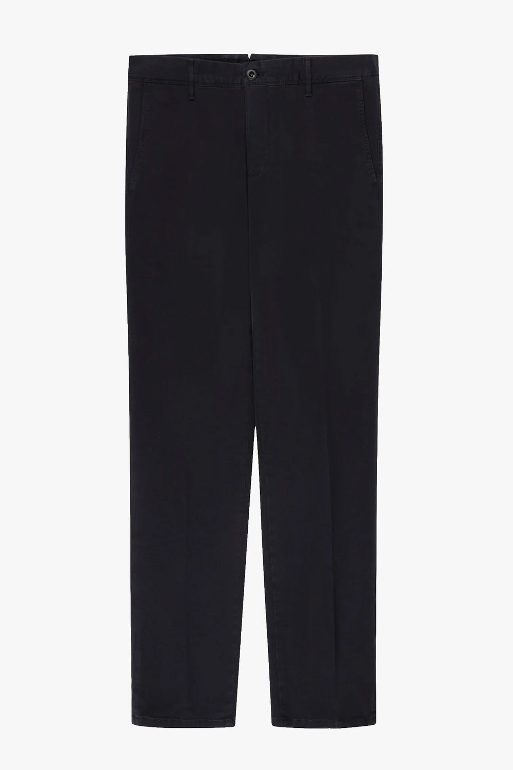 Slim Fit Organic Cotton Twill Trousers