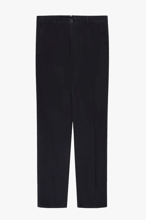 Slim Fit Organic Cotton Twill Trousers