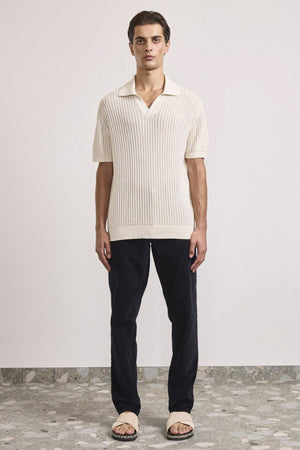 Rino Knitted Polo Shirt