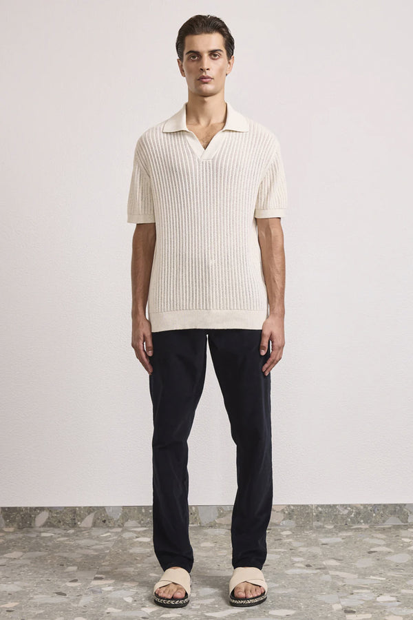 Rino Knitted Polo Shirt