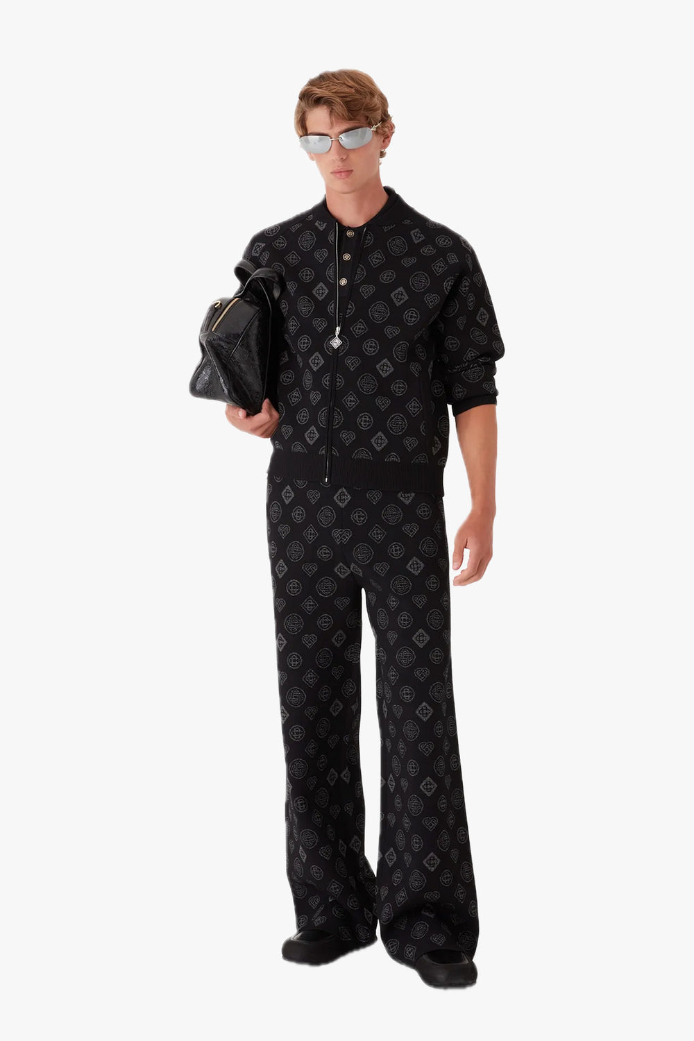 CITY JACQUARD BOMBER JACKET