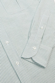 Ticking Stripe Oxford Button Down Shirt