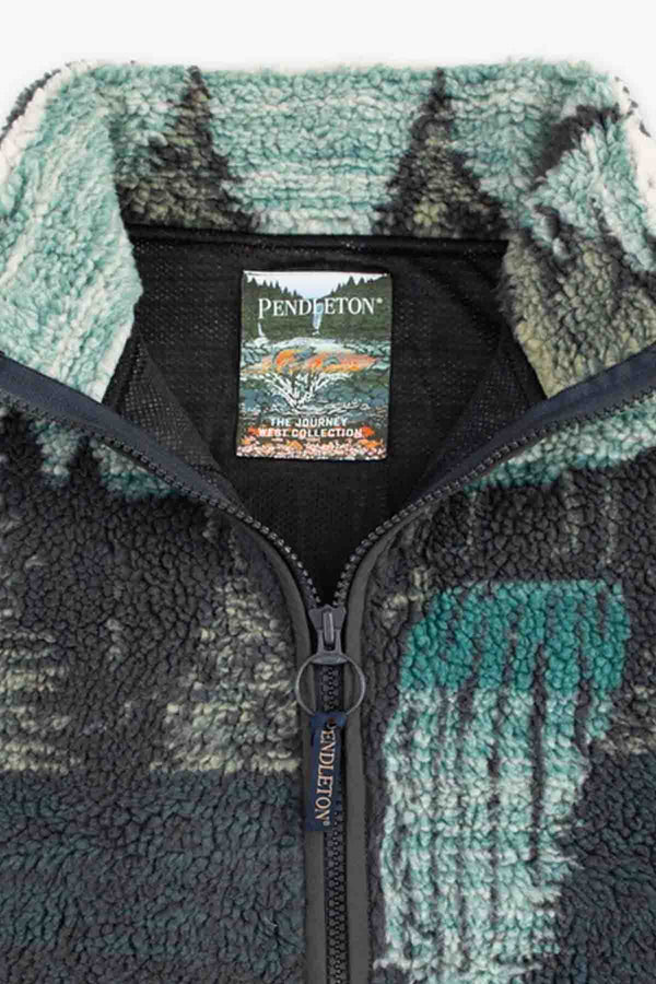 JACQUARD SHERPA FLEECE