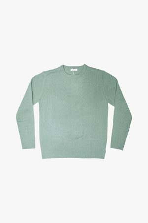 Wool Cashmere Crewneck Sweater