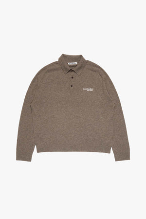 Wool Knit Polo