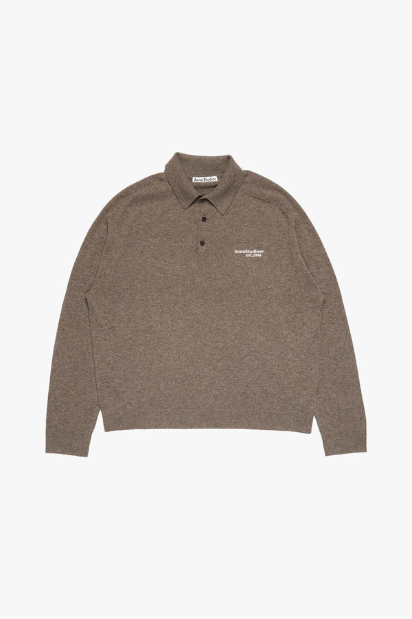 Wool Knit Polo